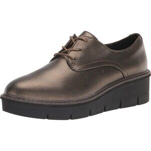 Clarks Bronze Wedge Oxfords Classic Old Money New Without Box Size 7 Narrow